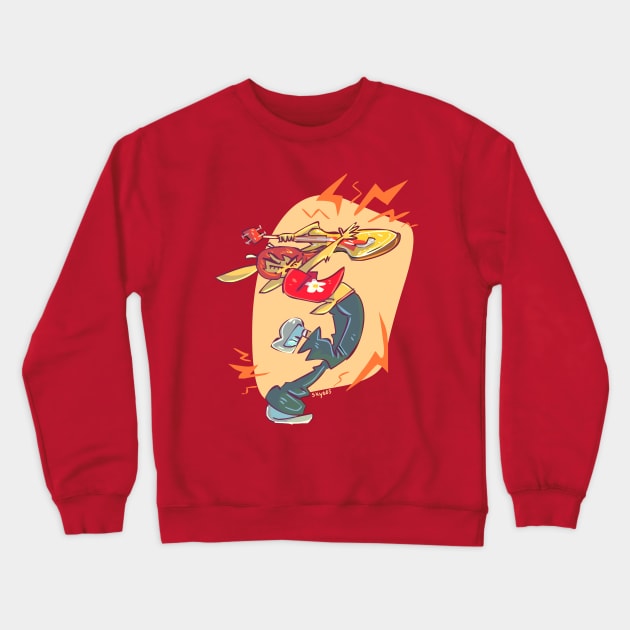 Um Jammer Lammy Crewneck Sweatshirt by sky665